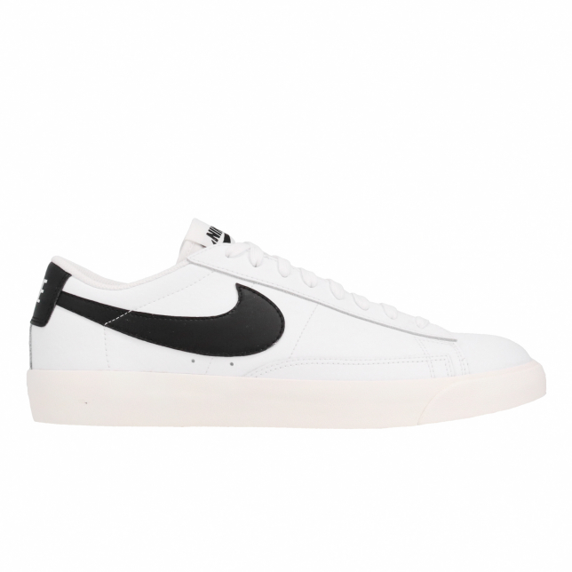 Nike Blazer Low Leather White Black Sail