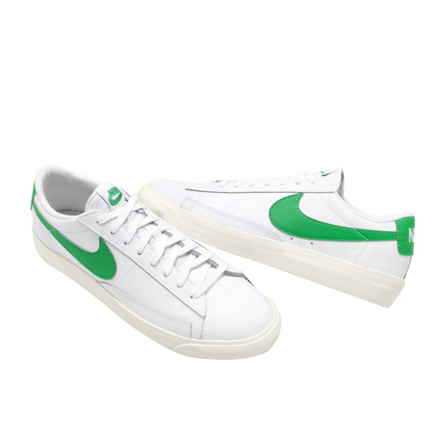 Nike Blazer Low Leather White Green Spark - Mar 2020 - CI6377105