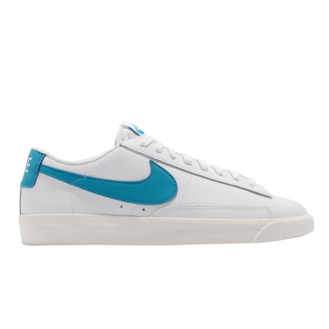 Nike Blazer Low Leather White Laser Blue