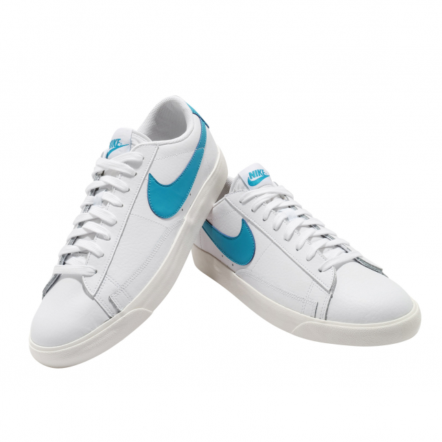 Nike Blazer Low Leather White Laser Blue CI6377104