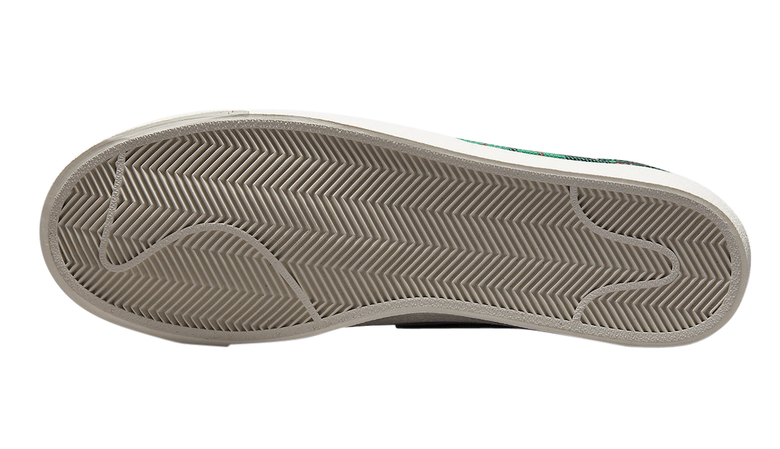 Nike Blazer Low Plaid White Green DV0801-100 - KicksOnFire.com