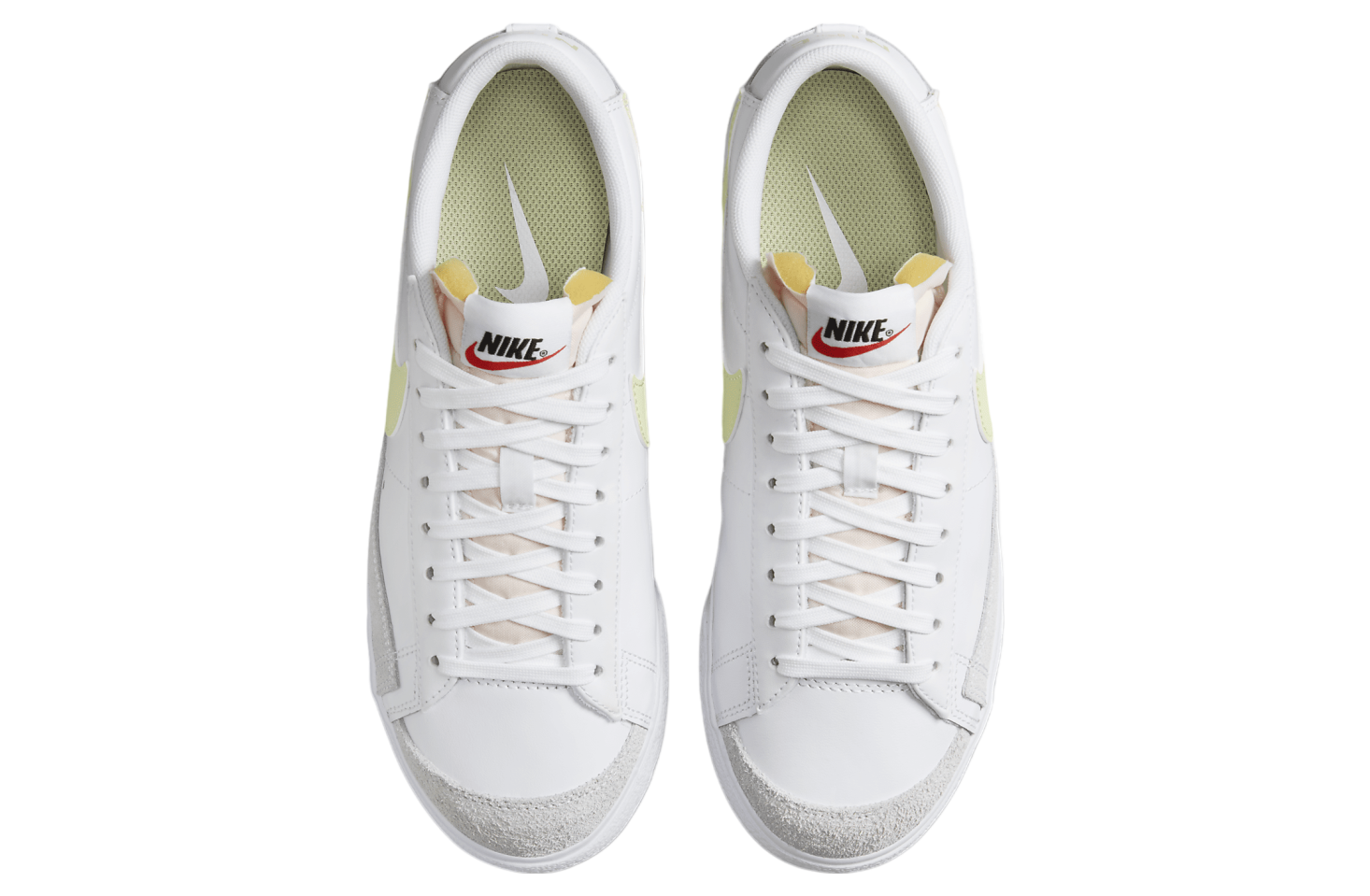 Nike Blazer Low Platform WMNS White / Life Lime