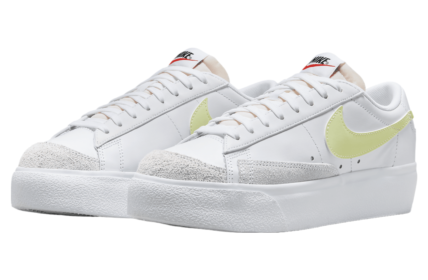 Nike Blazer Low Platform WMNS White / Life Lime