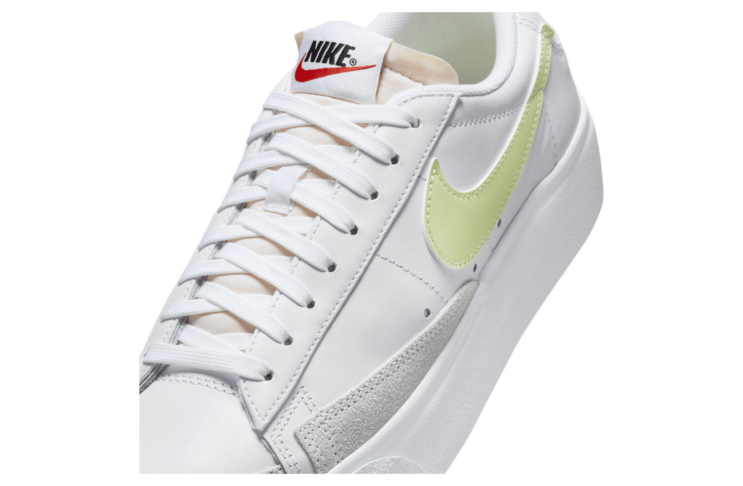 Nike Blazer Low Platform WMNS White / Life Lime