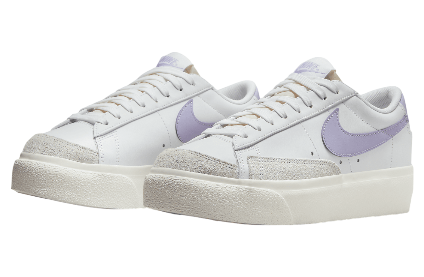 Nike Blazer Low Platform WMNS White / Lilac Bloom