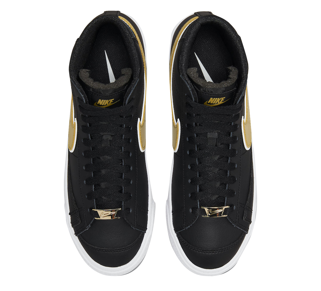 Nike Blazer Mid 77 Black Gold DH0070-001