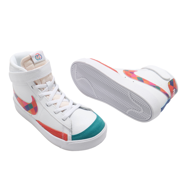 Nike Blazer Mid 77 BP White / Bright Crimson