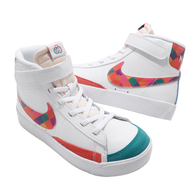 Nike Blazer Mid 77 BP White / Bright Crimson