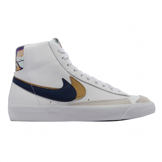 Nike Blazer Mid 77 GS SE White Metallic Gold