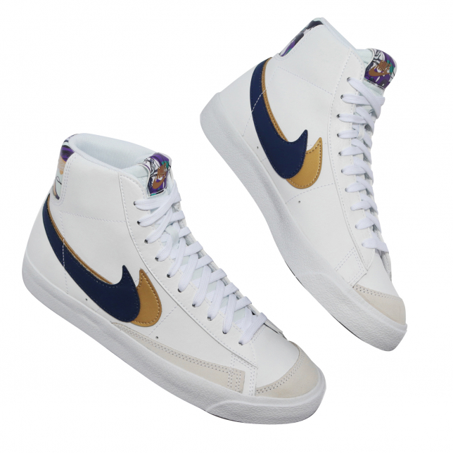 Nike Blazer Mid 77 GS SE White Metallic Gold