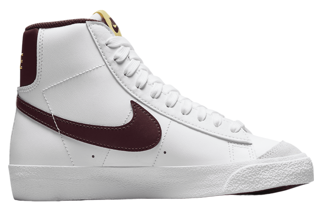 Nike Blazer Mid 77 GS White / Burgundy Crush