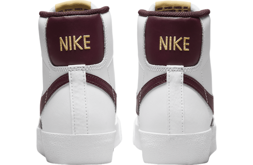 Nike Blazer Mid 77 GS White / Burgundy Crush