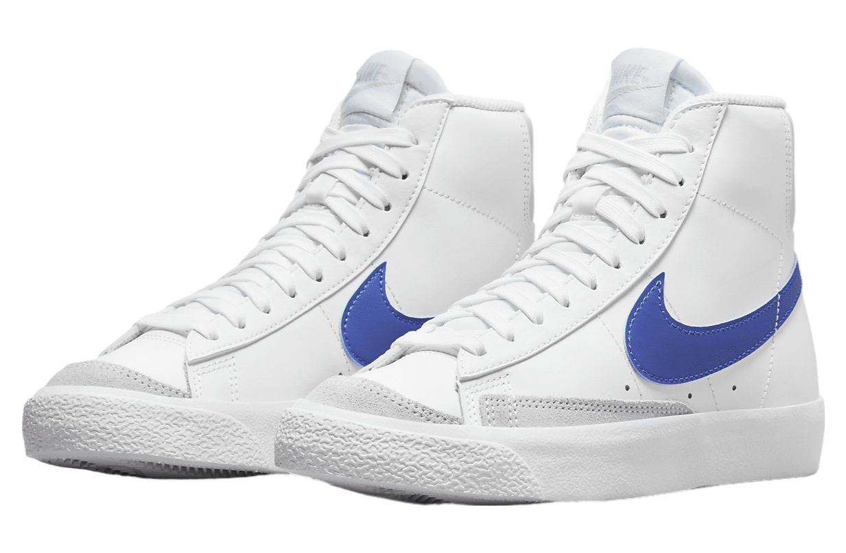 Nike Blazer Mid 77 GS White / Game Royal