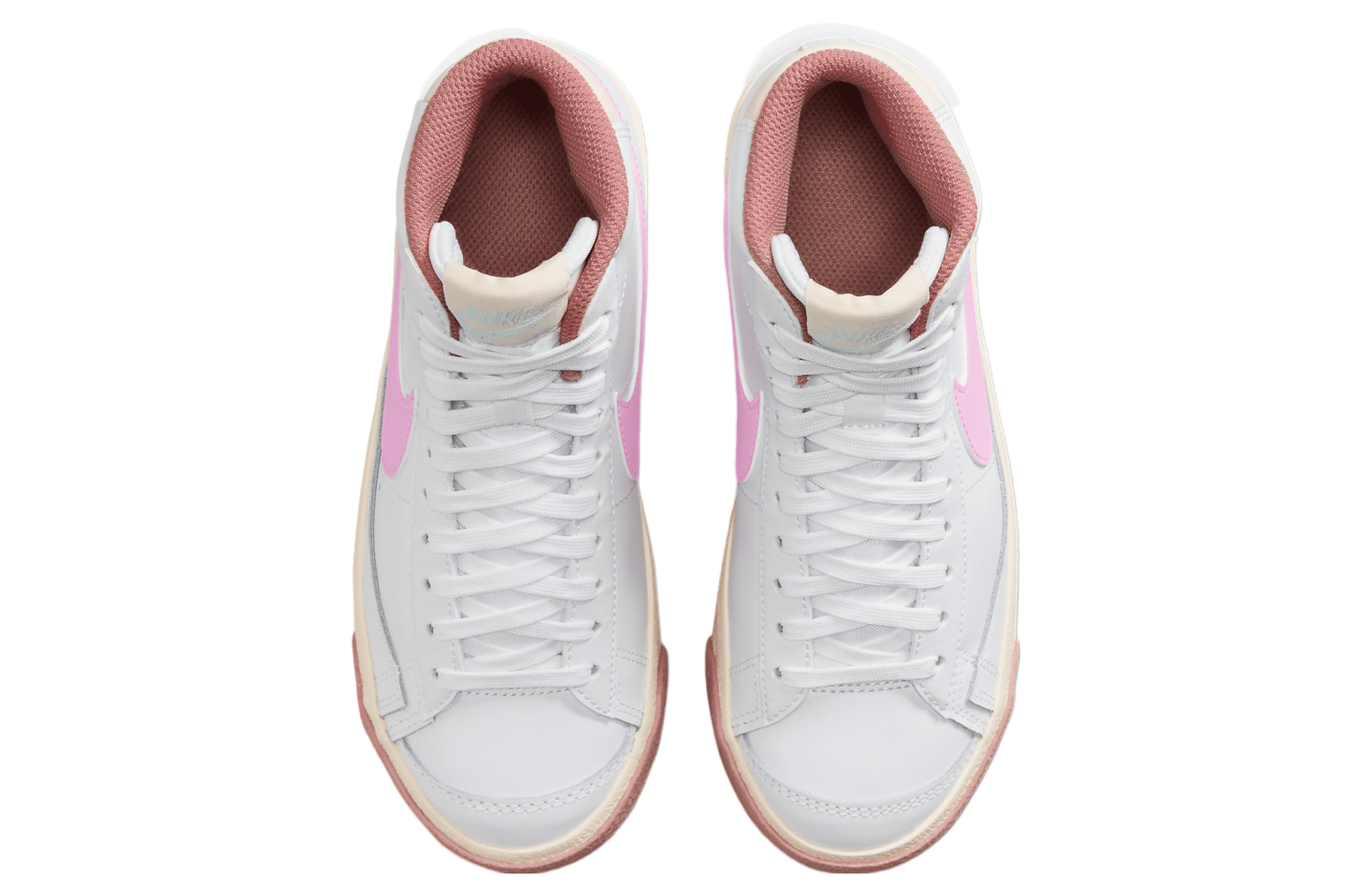 Nike Blazer Mid 77 GS White / Guava Ice