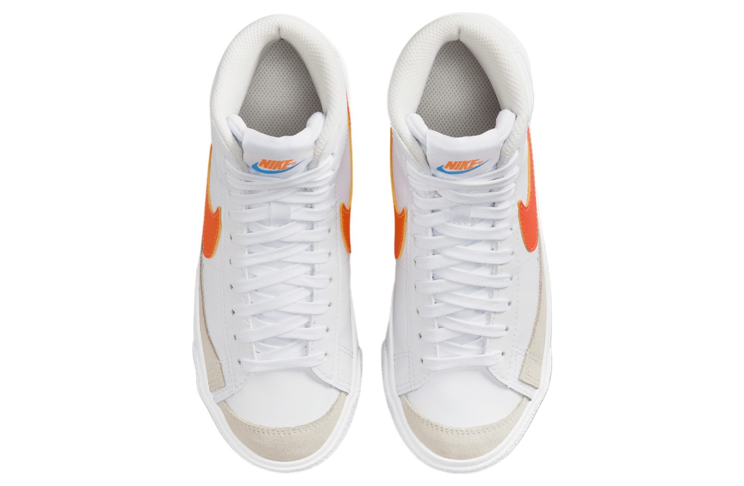 Nike Blazer Mid 77 GS White / Photo Blue / Total Orange