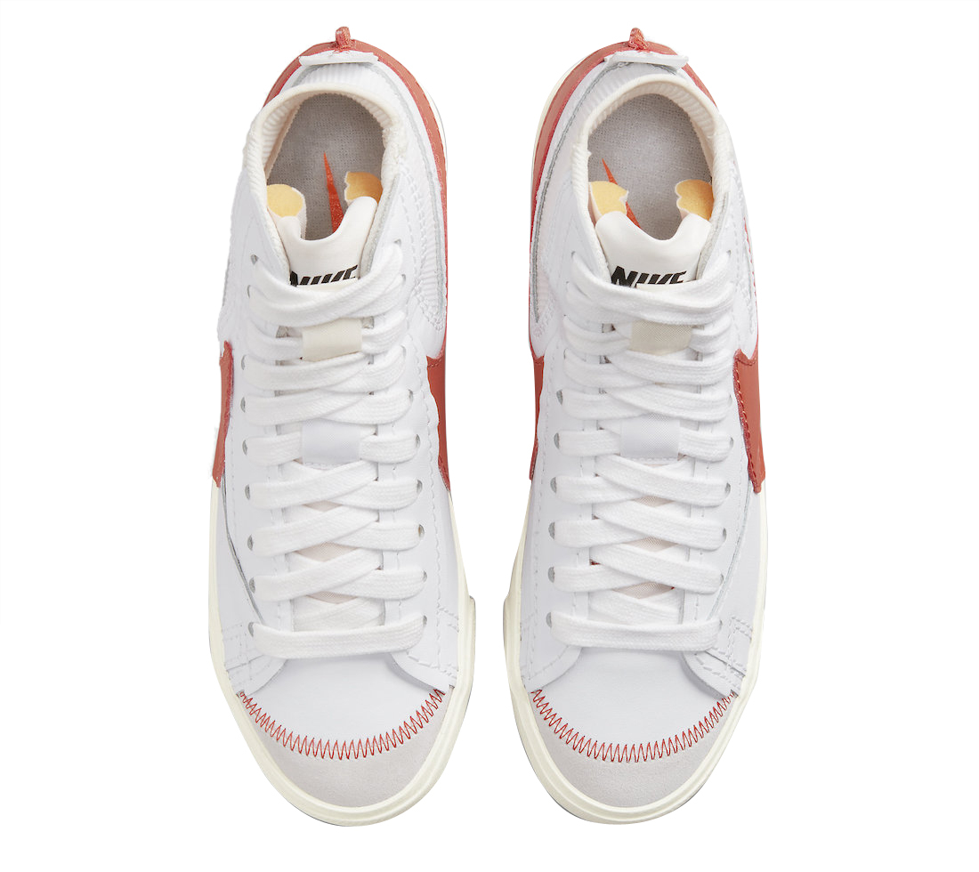 Nike Blazer Mid 77 Jumbo Red Orange DH7690-100