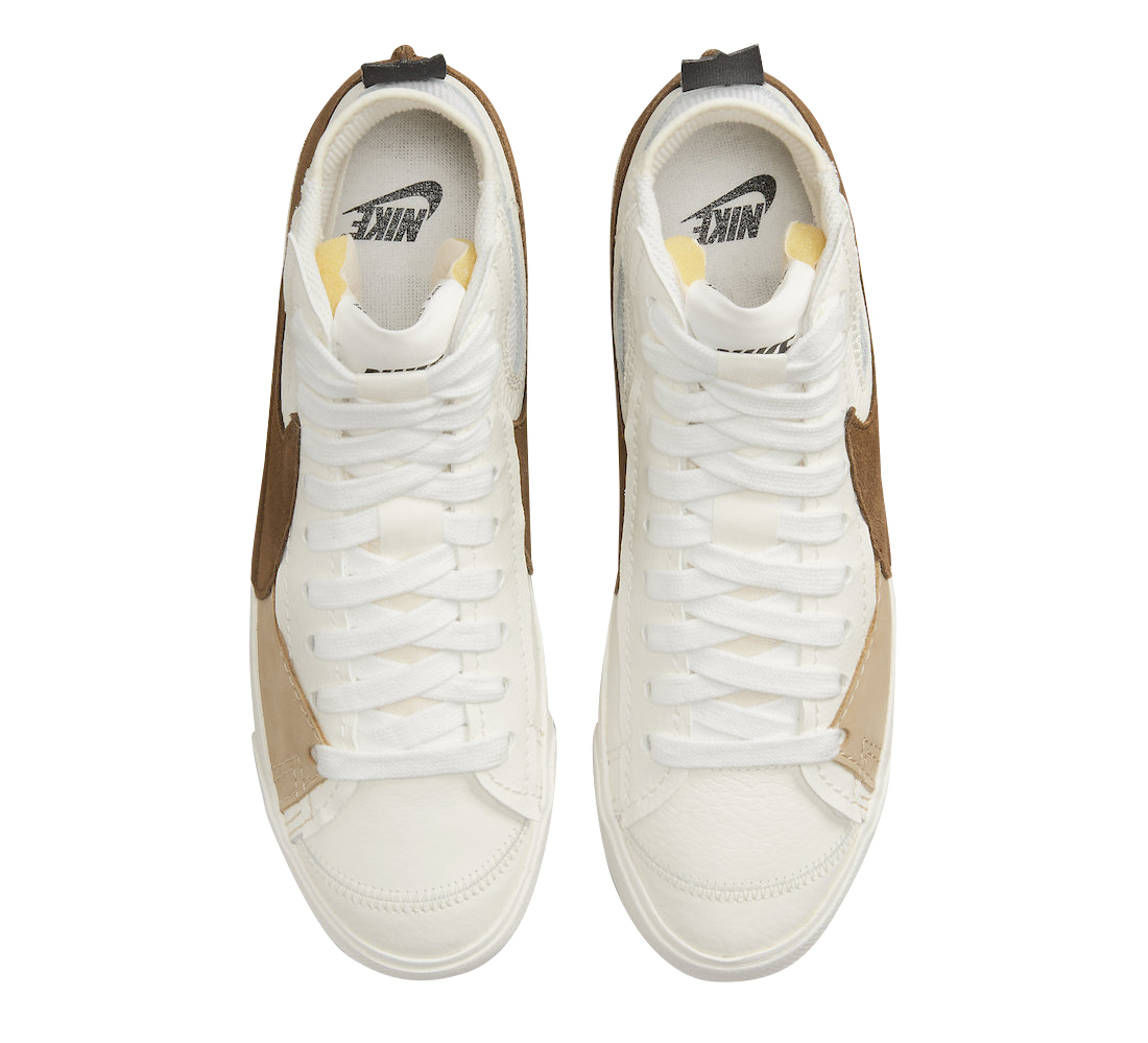 Nike Blazer Mid 77 Jumbo Sail Brown FB3356-100 - KicksOnFire.com