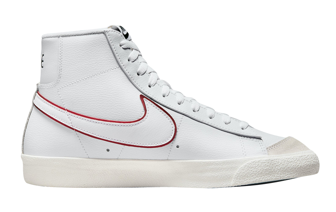 Nike Blazer Mid 77 Just Do It White Red DQ0796-100