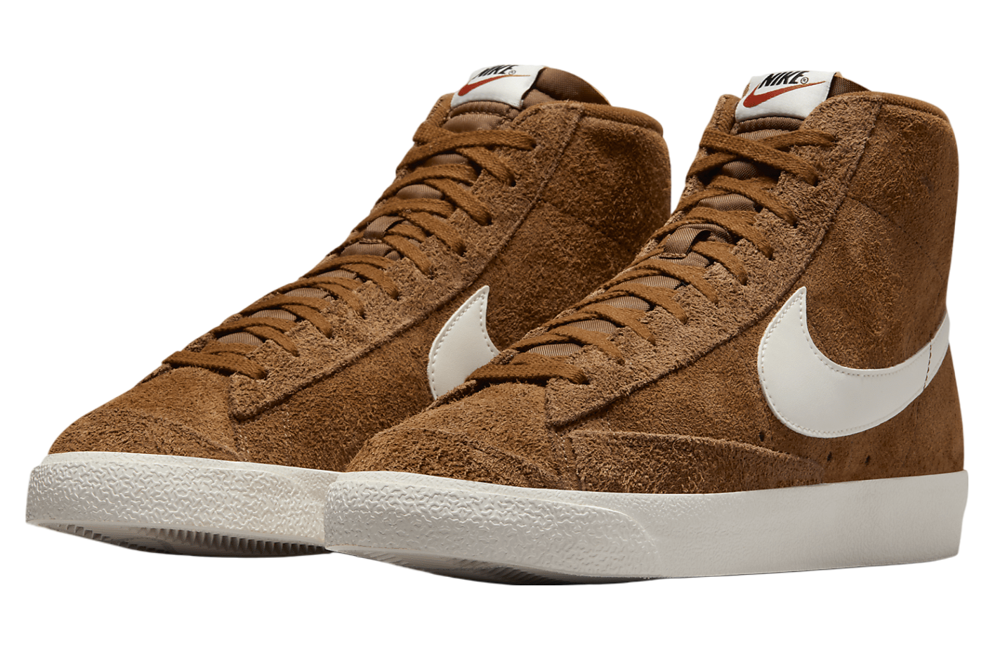 Nike Blazer Mid 77 Premium Light British Tan / Hyper Crimson