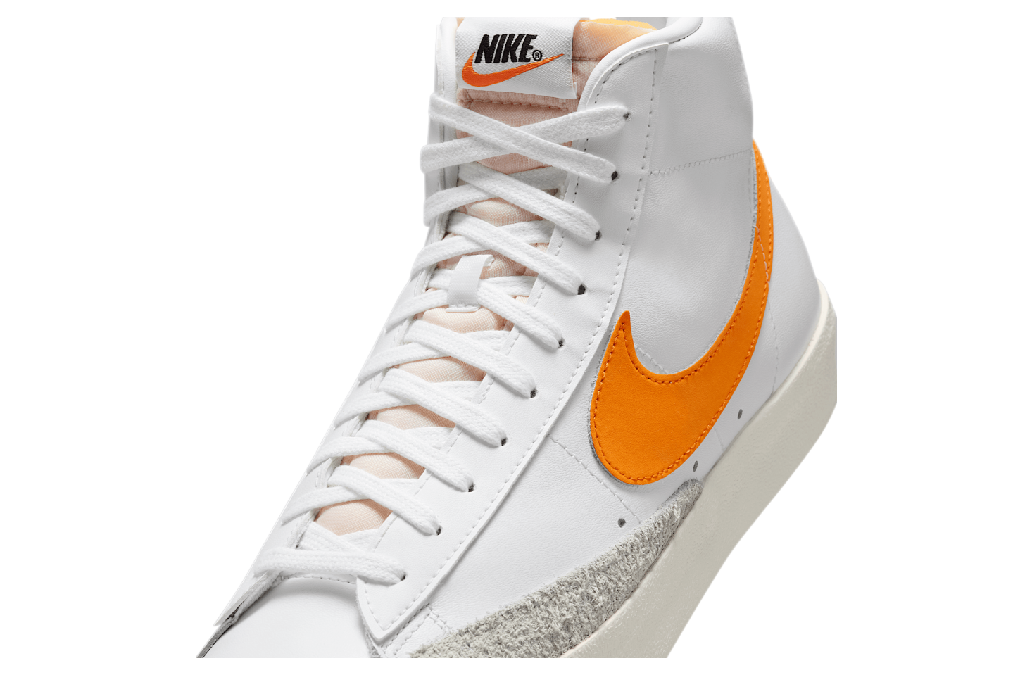 Nike Blazer Mid 77 Vintage White / Summit White / Orange Peel