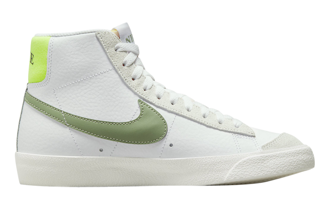 Nike Blazer Mid 77 White Green Volt