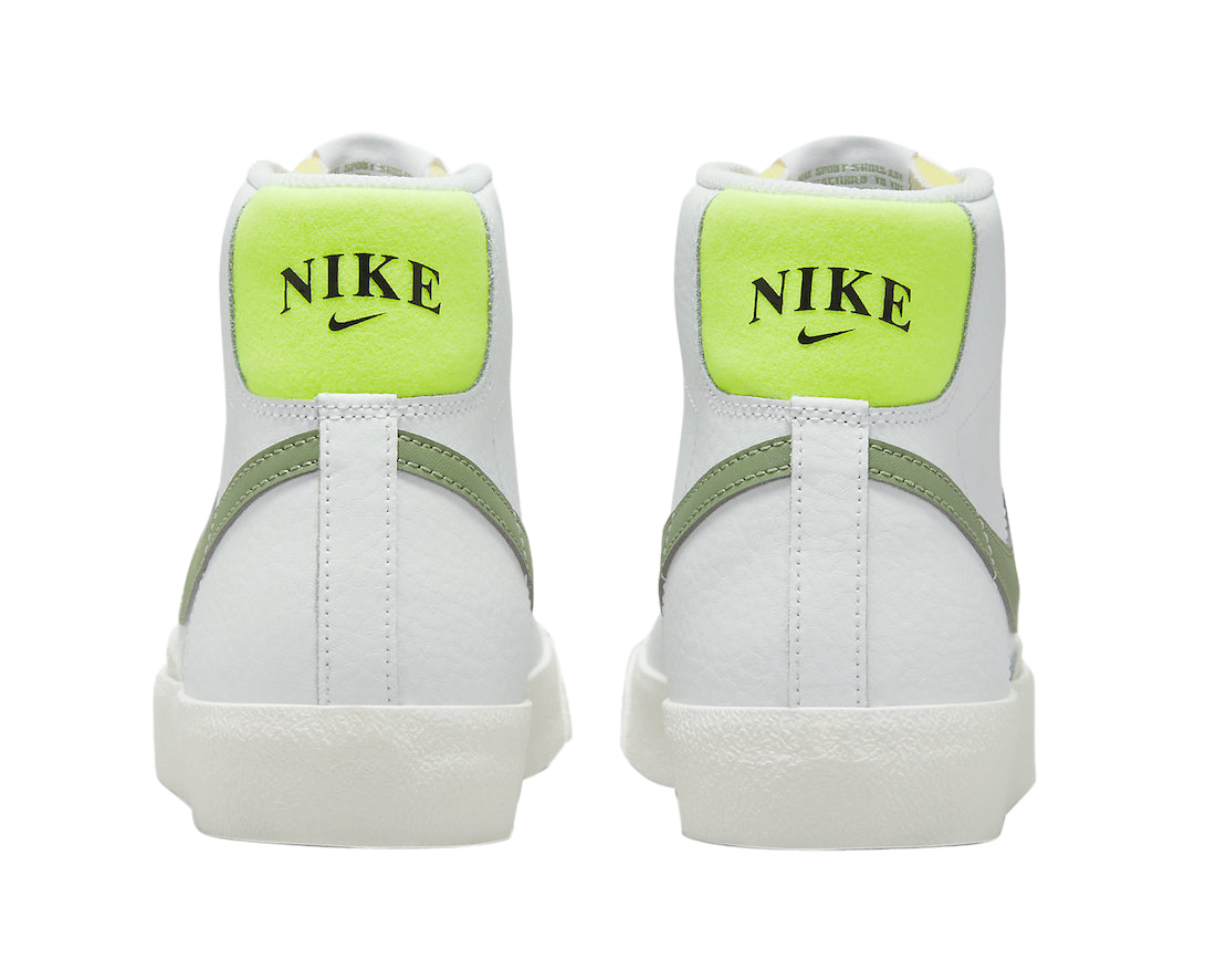 Nike Blazer Mid 77 White Green Volt