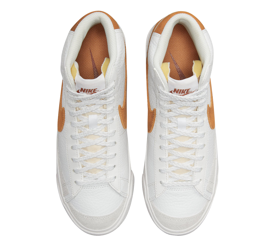 Nike Blazer Mid 77 White Orange