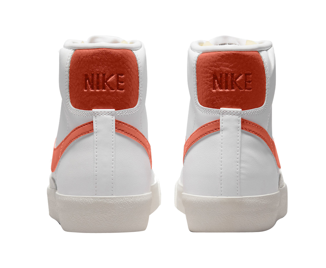 BUY Nike Blazer Mid 77 White Orange | Kixify Marketplace