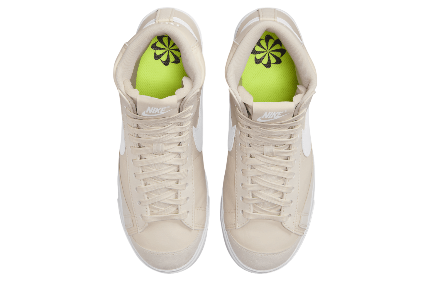 Nike Blazer Mid 77 WMNS Light Orewood Brown / Volt