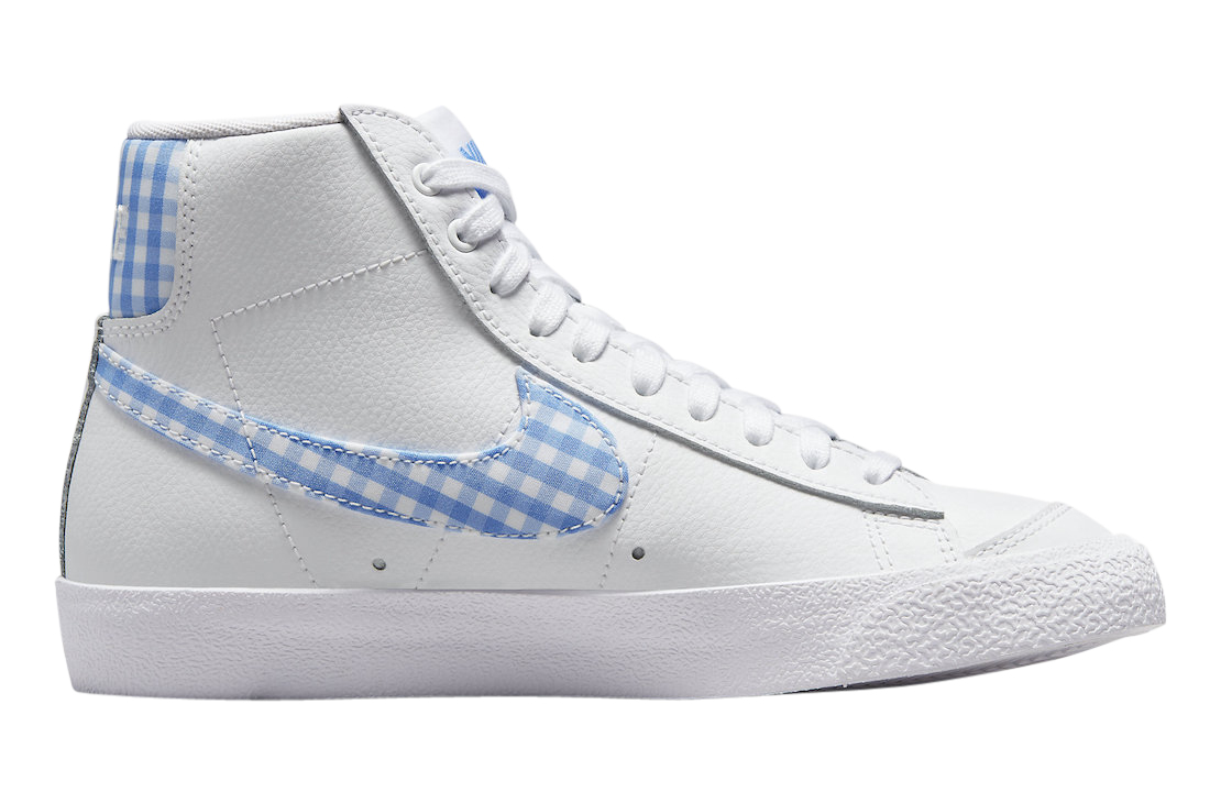 Nike Blazer Mid Blue Gingham