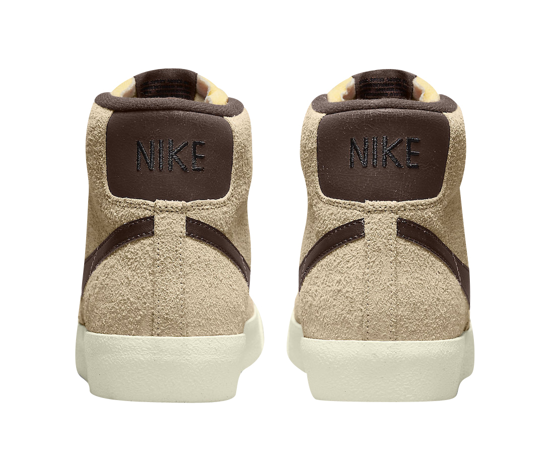 Nike Blazer Mid Hairy Suede Tan