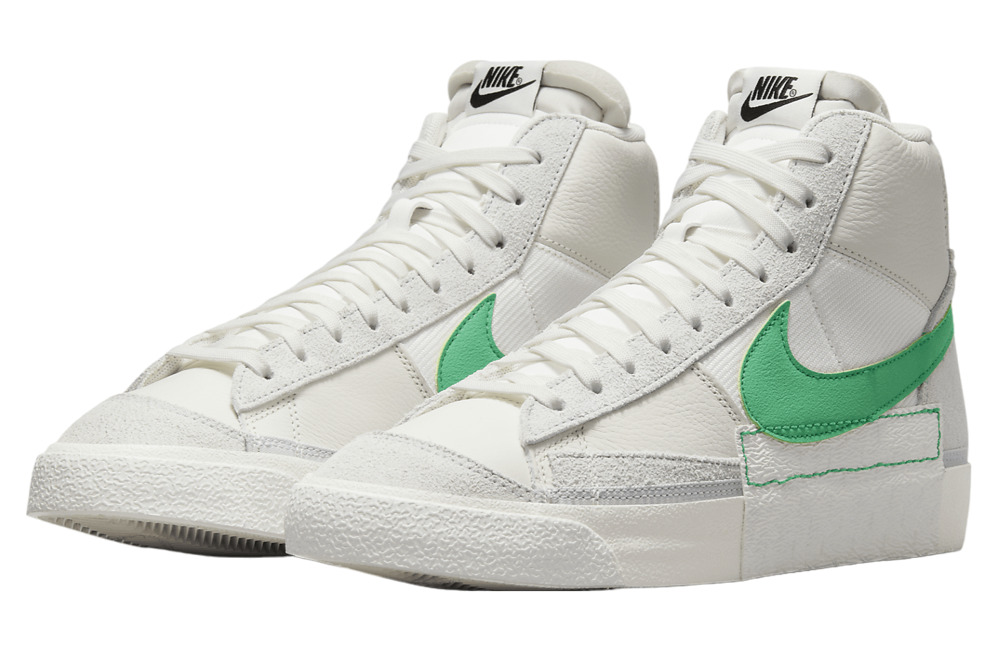 Nike Blazer Mid Pro Club Pure Platinum / Stadium Green