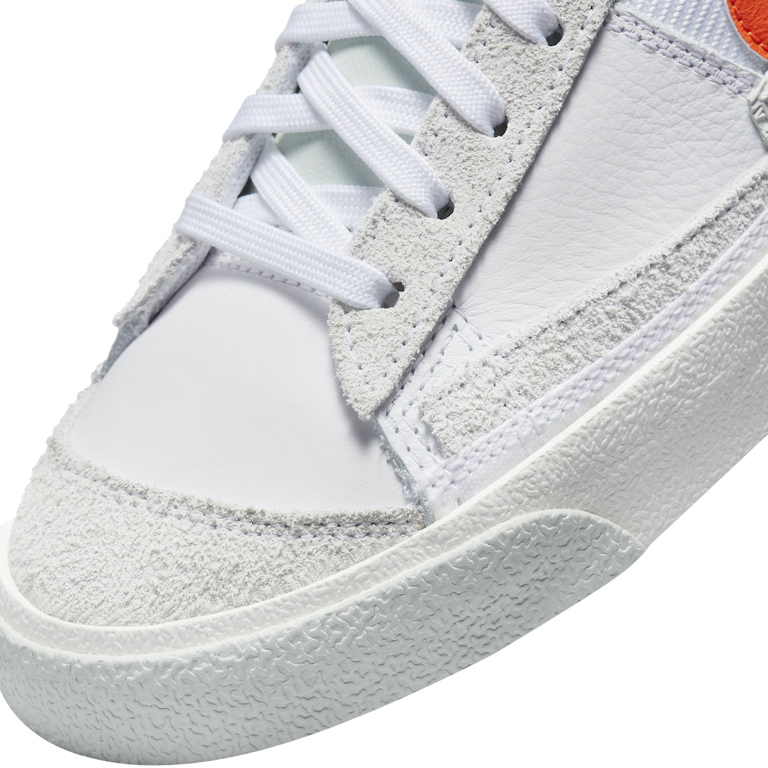 Nike Blazer Mid Pro Club White Orange DQ7673-103