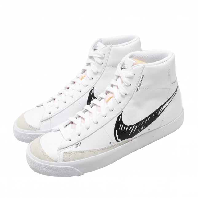 Nike Blazer Mid Sketch White Black