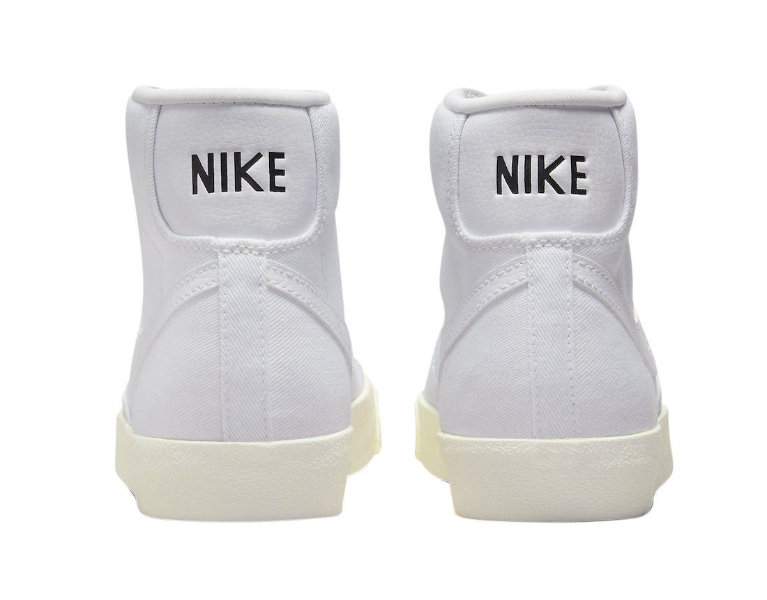 Nike Blazer Mid White Canvas