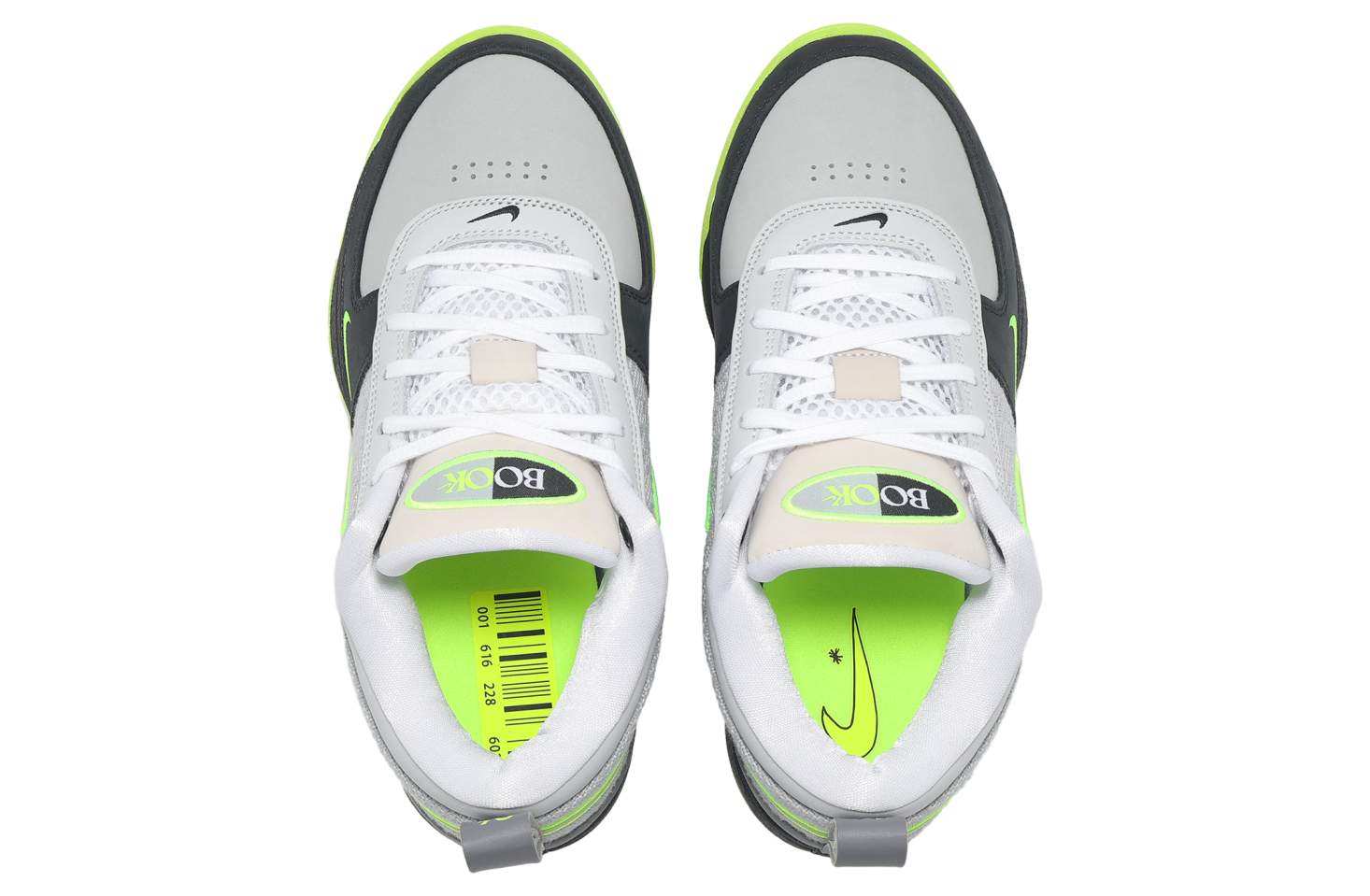 Nike Book 1 95 Ep Lt Smoke Grey / Volt