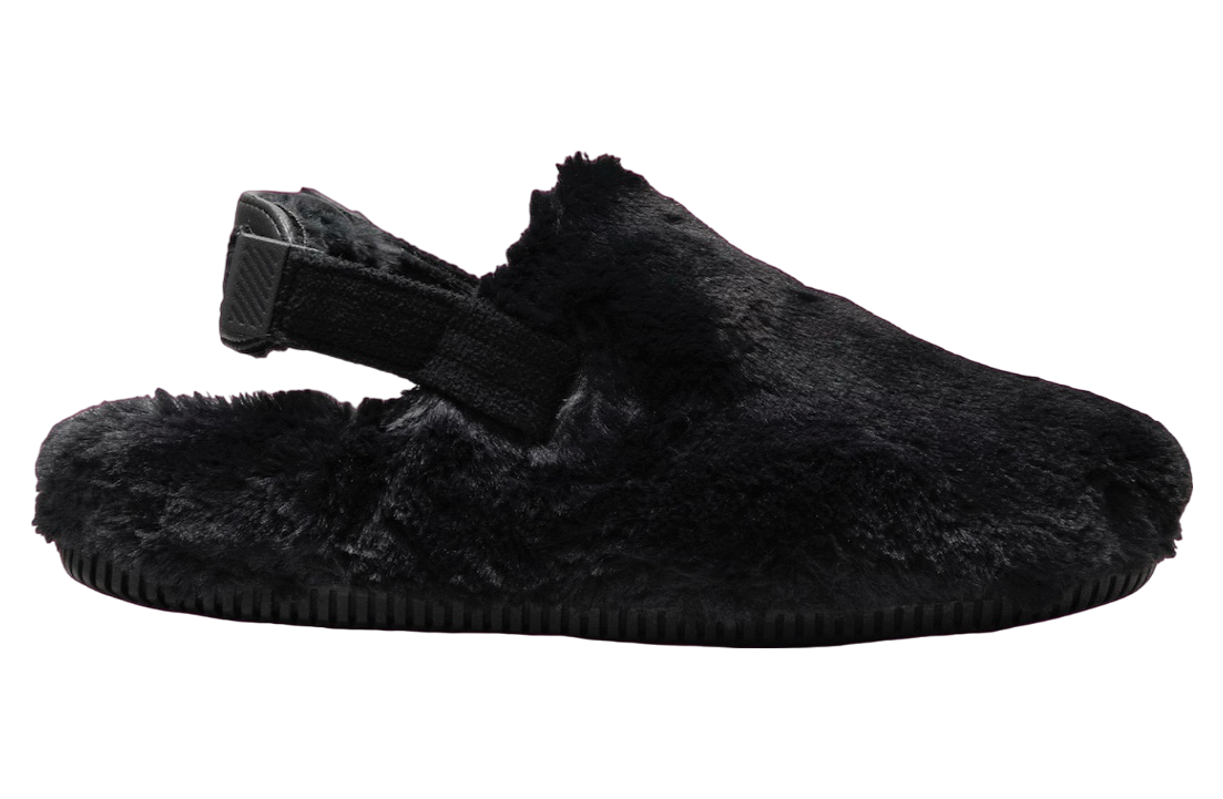 Nike Calm Mule Black Fur