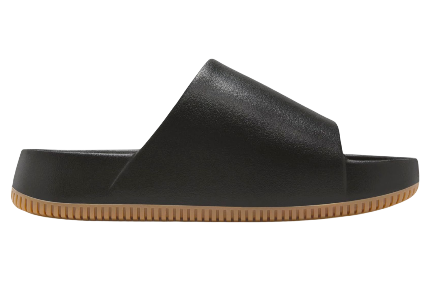 Nike Calm Slide Black / Gum Medium Brown