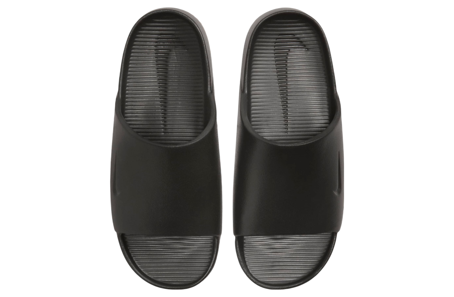 Nike Calm Slide Black / Gum Medium Brown