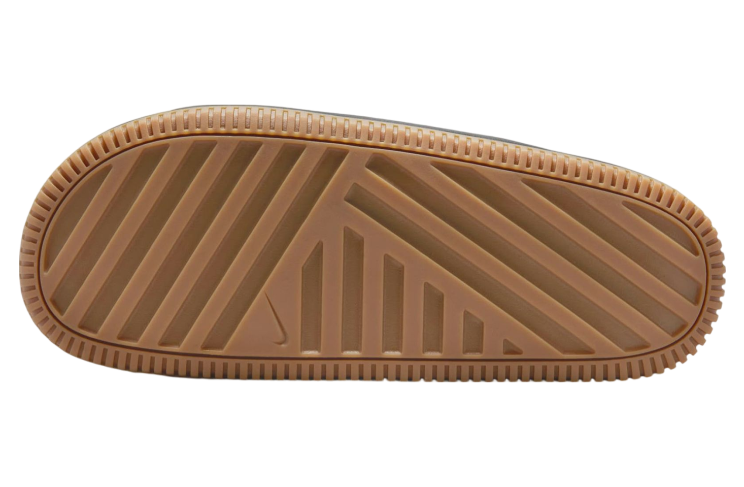 Nike Calm Slide Black / Gum Medium Brown