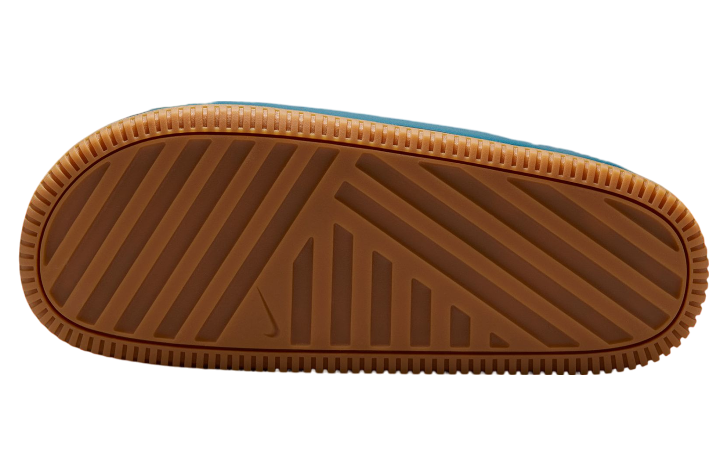 Nike Calm Slide Blue Force / Gum Medium Brown