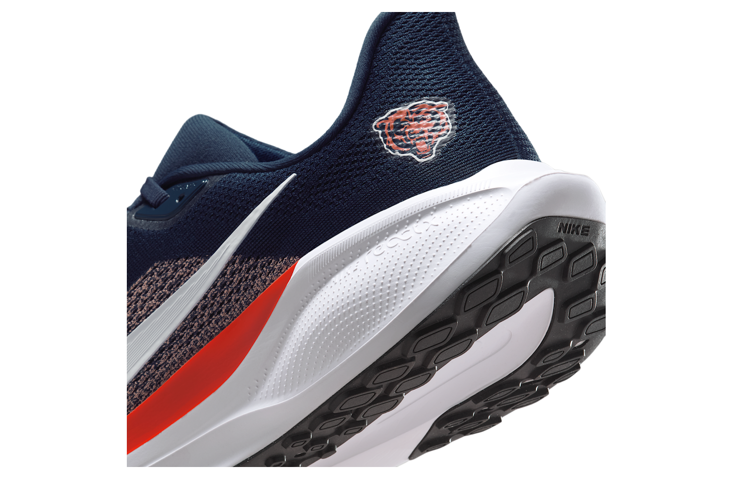 Nike Chicago Bears Pegasus 41 Marine / University Orange