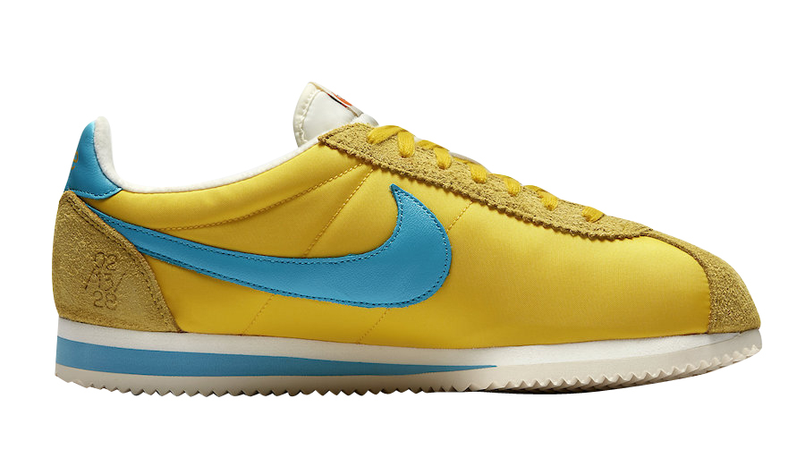 Nike Classic Cortez Kenny Moore Tour Yellow - Aug 2017 - AH7853-700