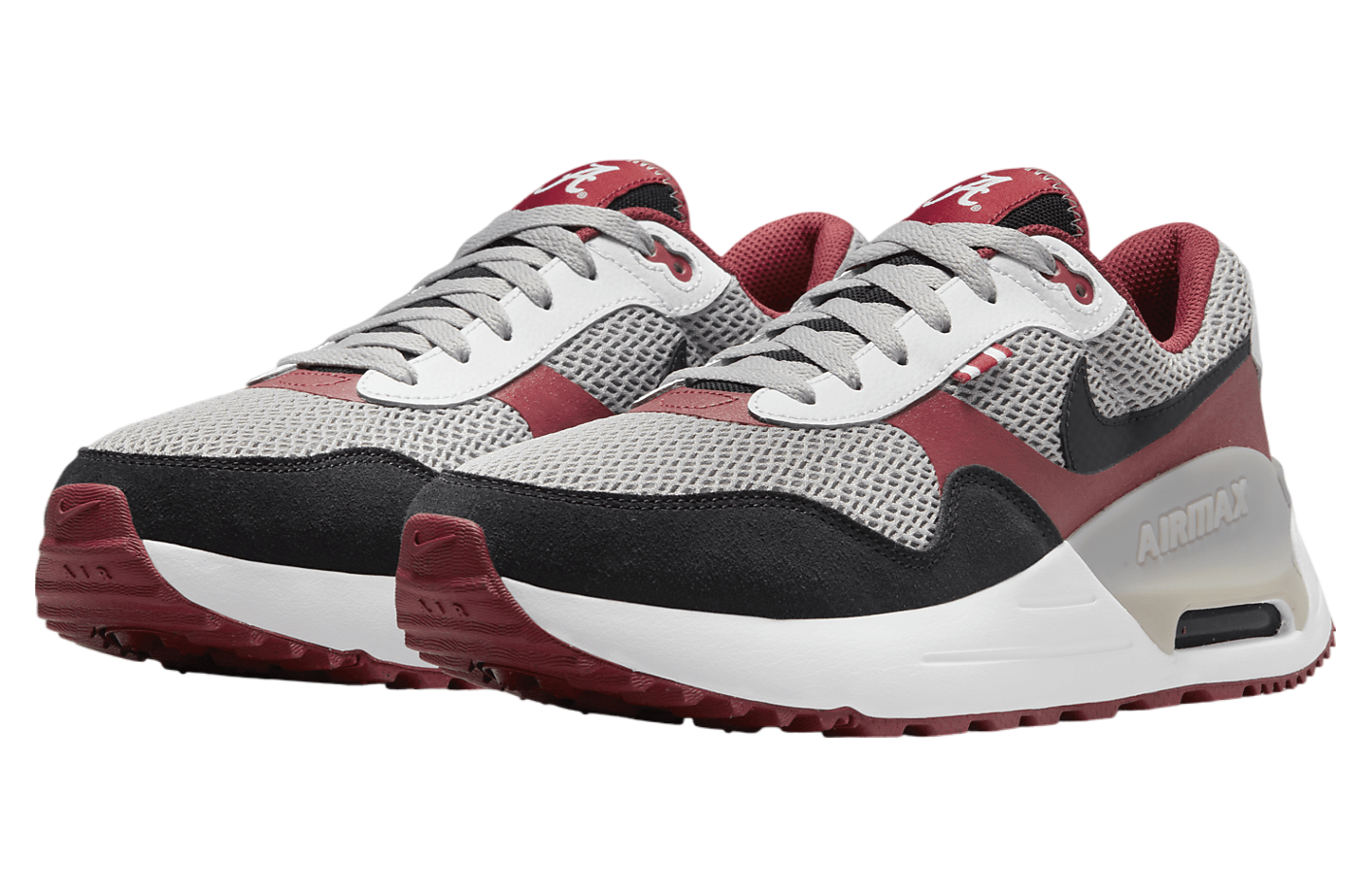 Nike College Air Max Systm (Alabama) Pewter Grey / Team Crimson