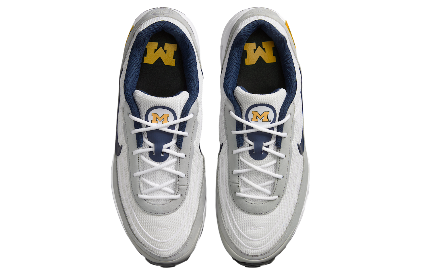 Nike College Air Max Verse (michigan) White / Light Smoke Grey