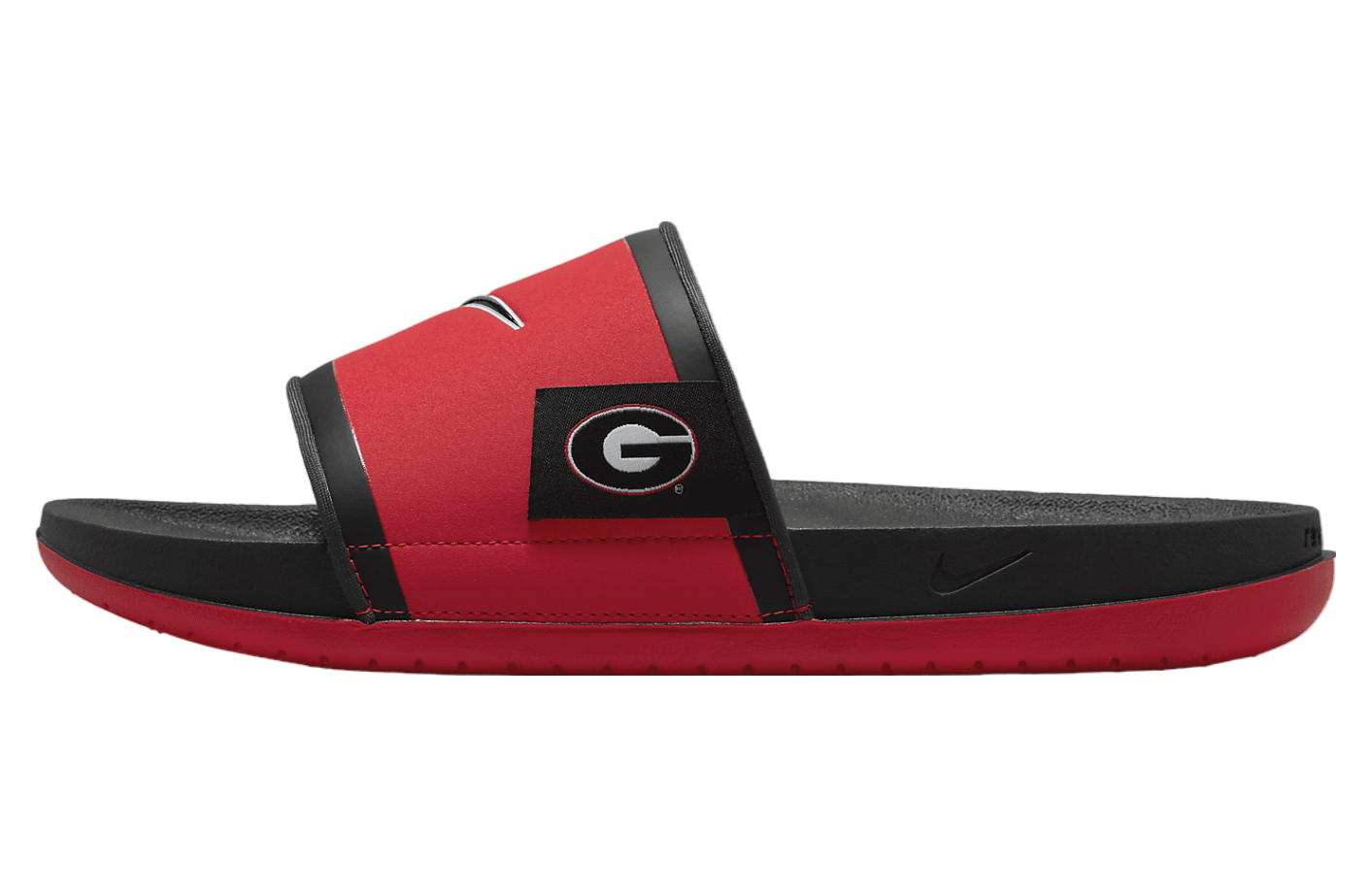 Nike College Offcourt Slide (Georgia) University Red / Dark Smoke Grey