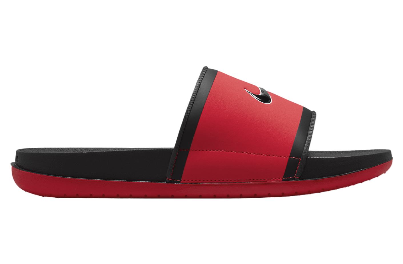 Nike College Offcourt Slide (Georgia) University Red / Dark Smoke Grey