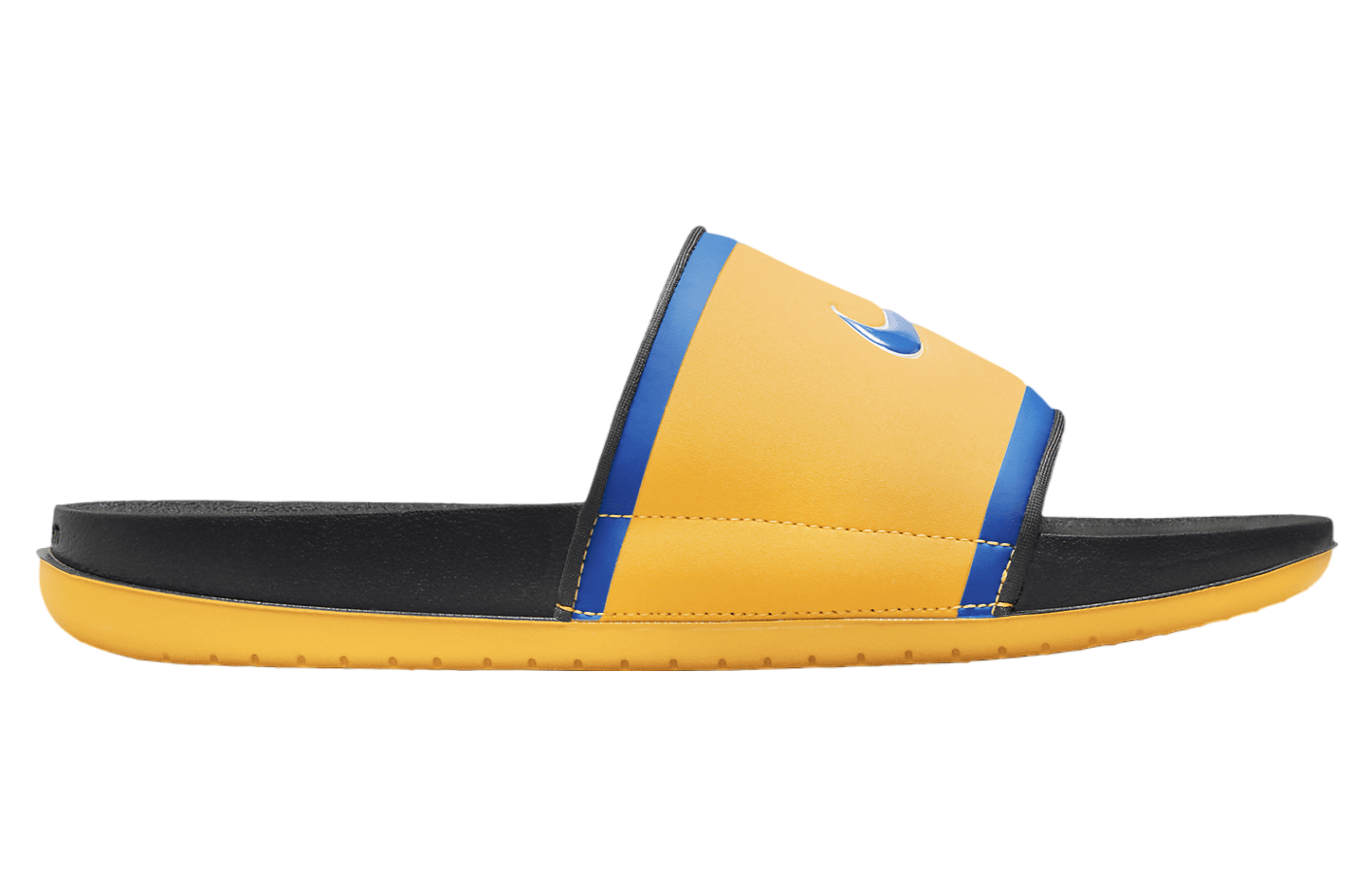 Nike College Offcourt Slide (UCLA) Gold / Dark Smoke Grey