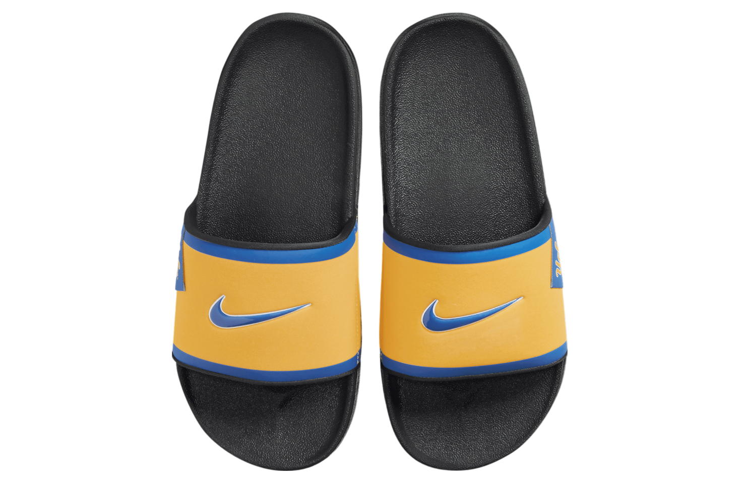 Nike College Offcourt Slide (UCLA) Gold / Dark Smoke Grey