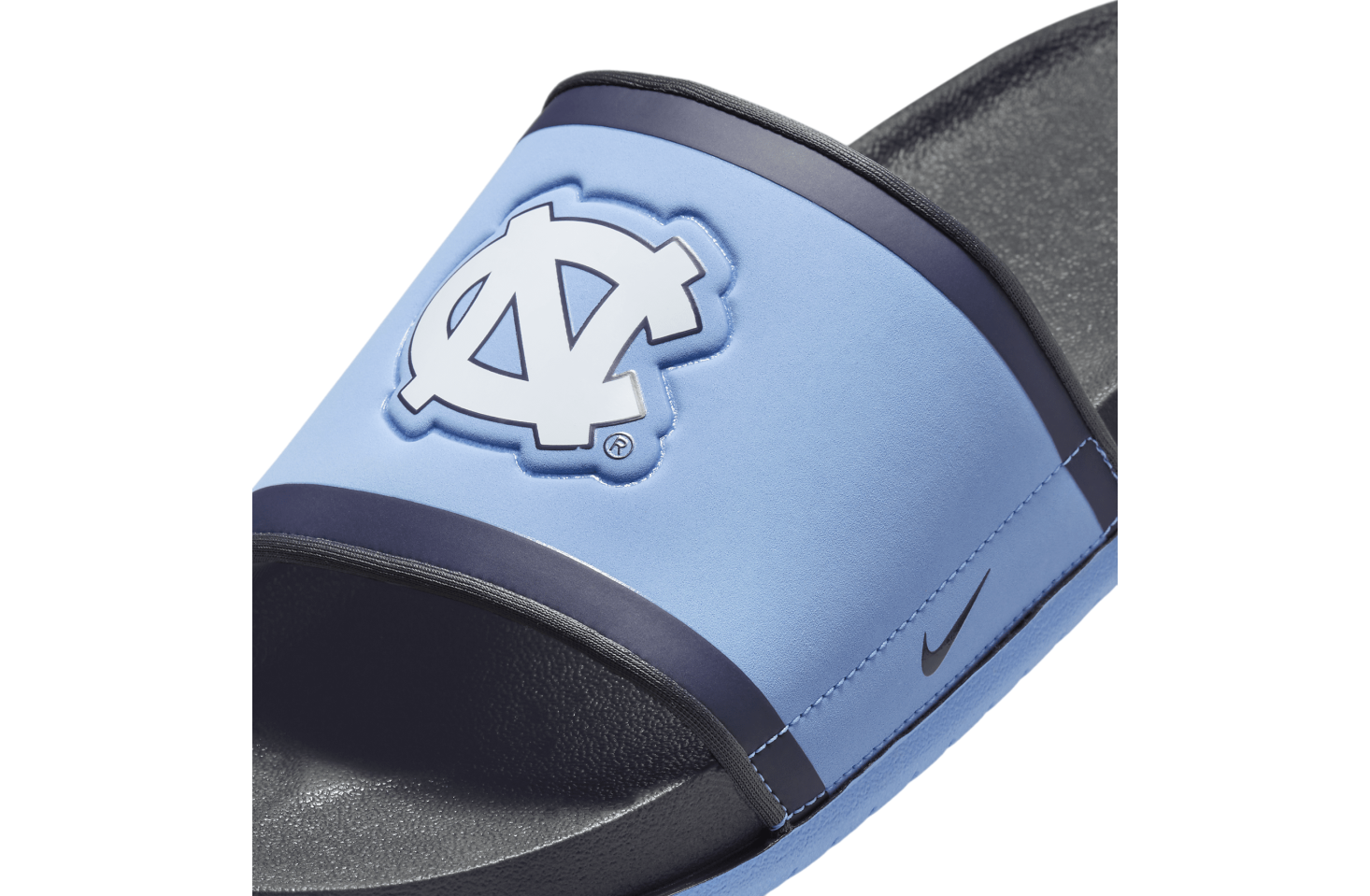 Nike College Offcourt Slide (UNC) Valor Blue / Dark Smoke Grey